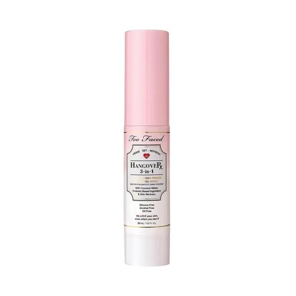 Too Faced Hangover 3-in-1 Primer & Setting Spray |Long Lasting + Hydrating
